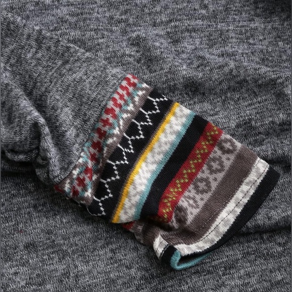 XL Boho casual lightweight hoodie. - Picture 4 of 11